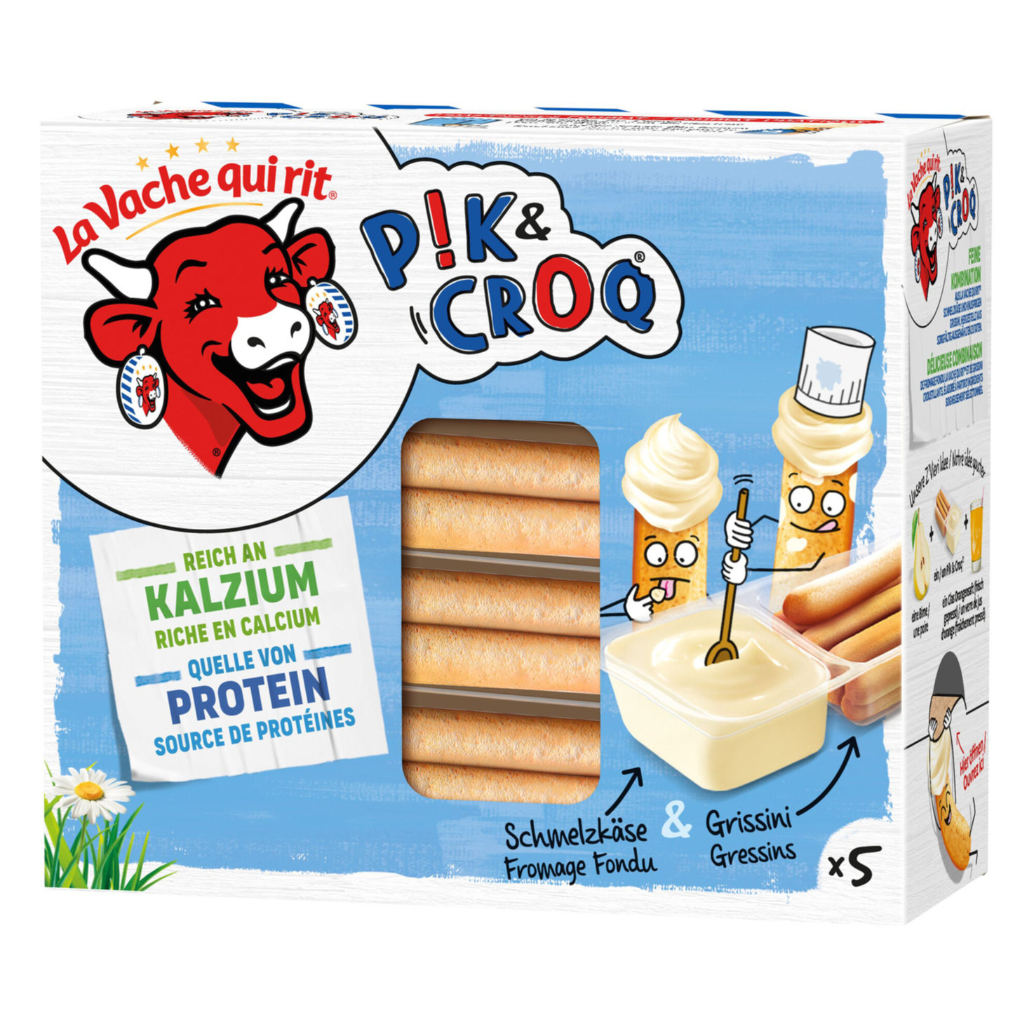 La Vache qui rit Pik & Croq 5x35g
