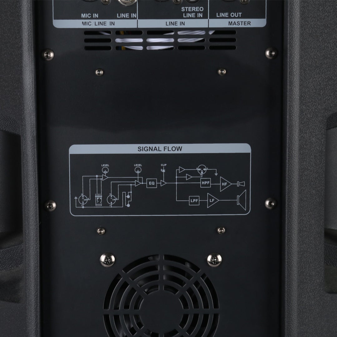 Devine Onyx 12A + speakerhoes
