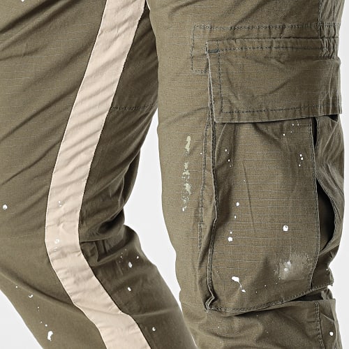 Pantalon Cargo Vert Kaki