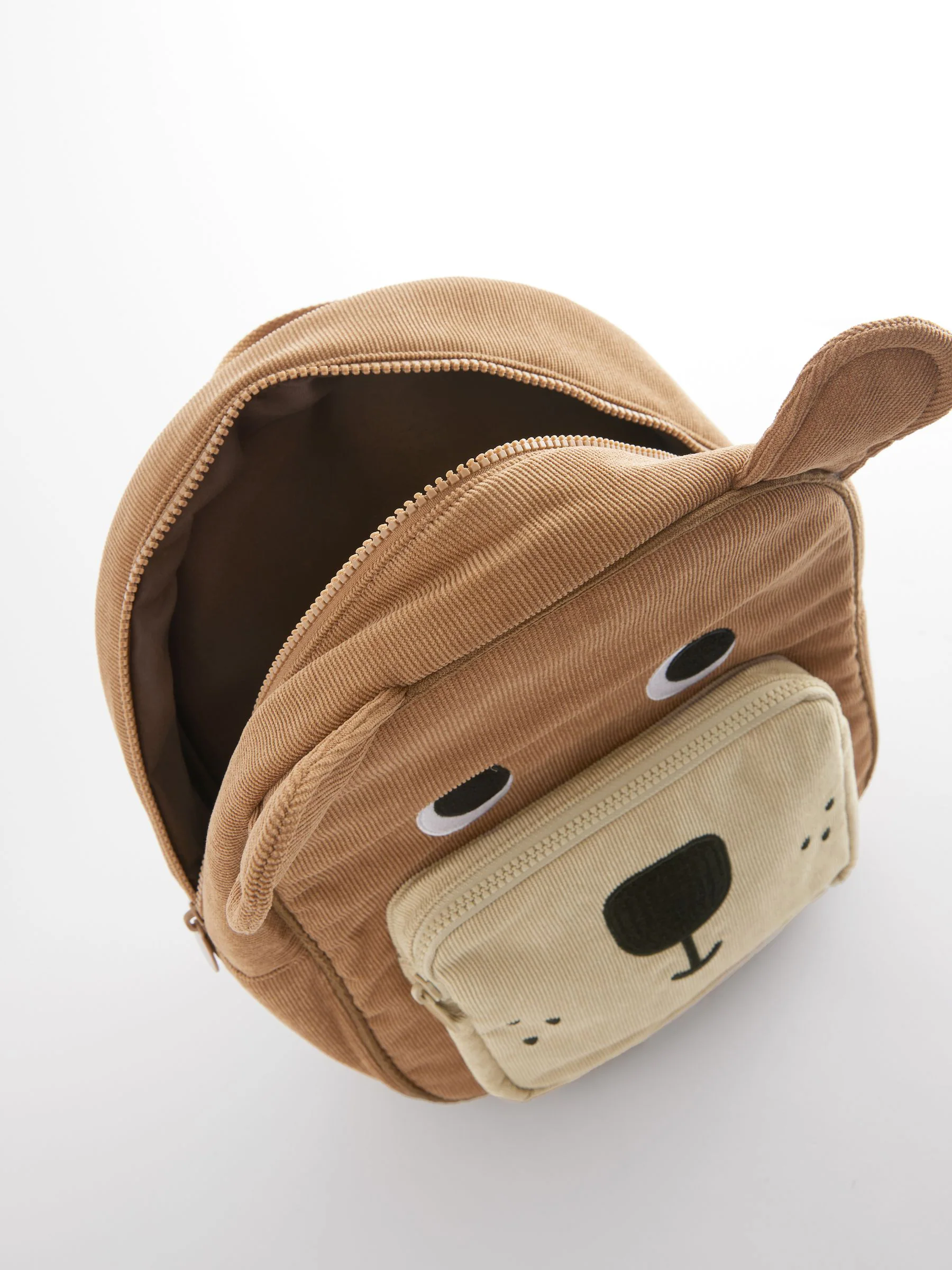 Bruin met beer - Rugzak