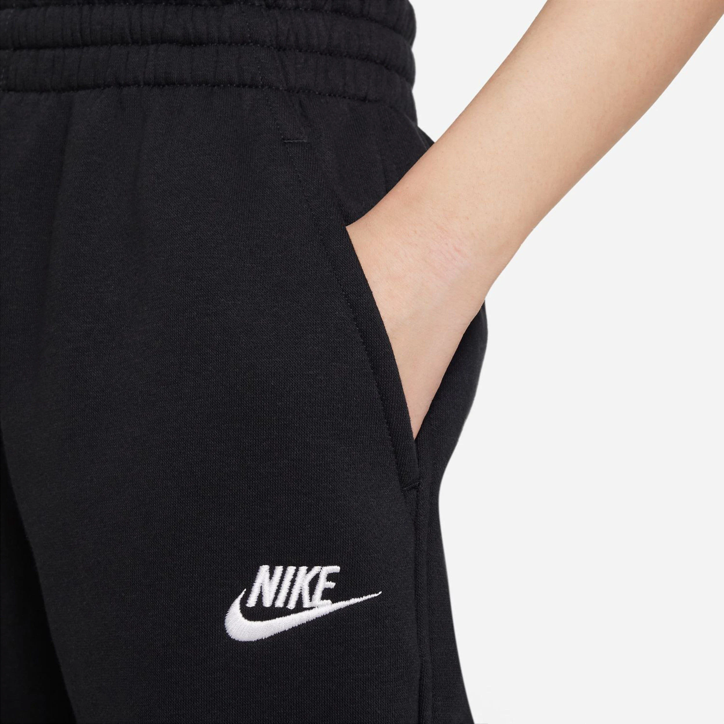 Nike Club Fleece Loose Pantalon Survêtement Filles - Noir , Blanc