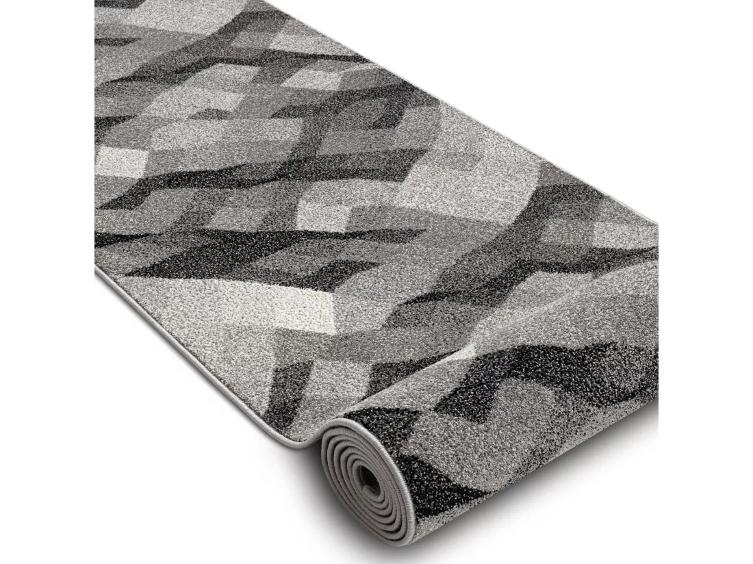 Tapis de couloir SILVER Palanga gris 80x250 cm