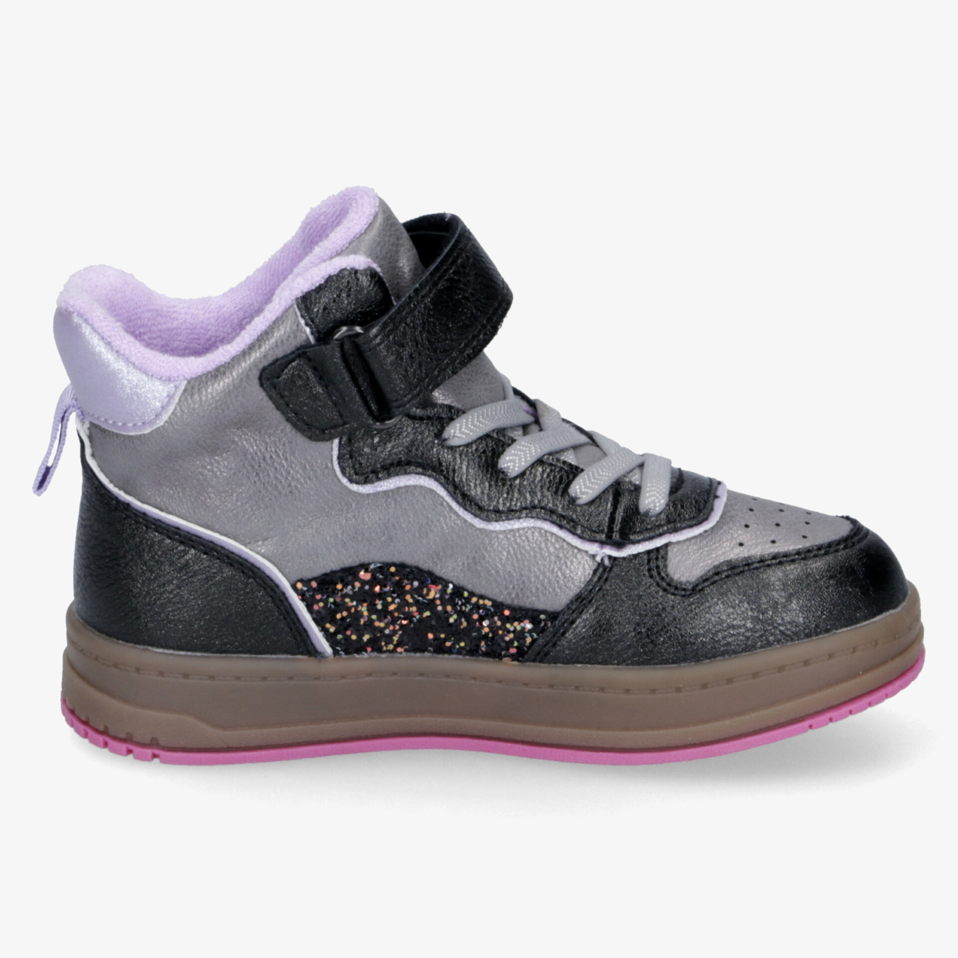 DooDogs Kinder Sneaker High schwarz