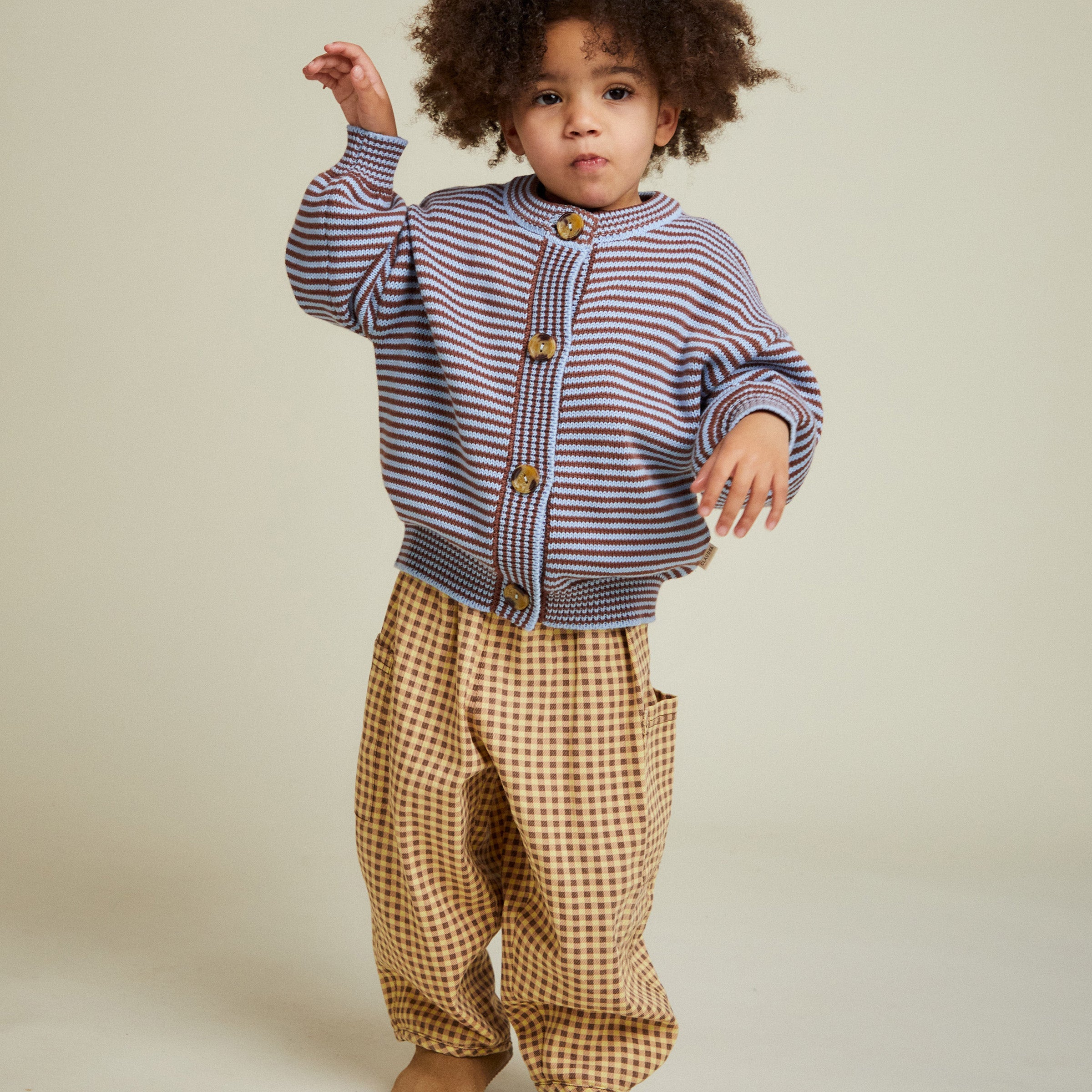Hose Emerson Gingham Ochre
