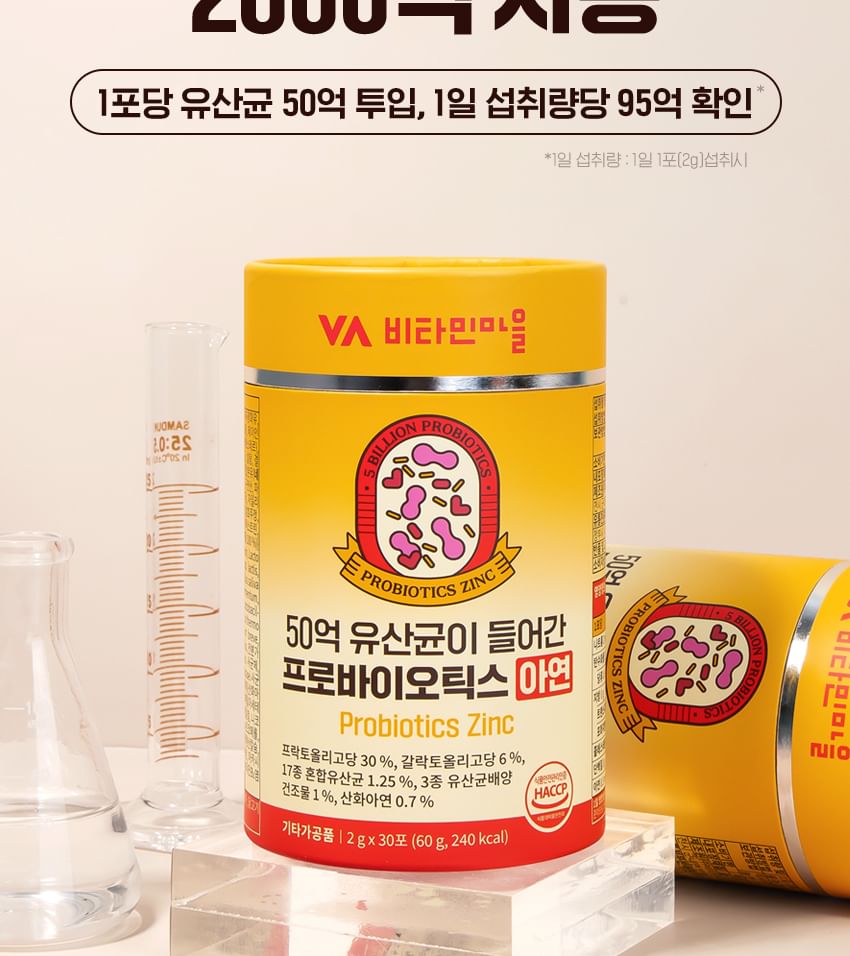 Vitaminedorp - Probiotica Zink