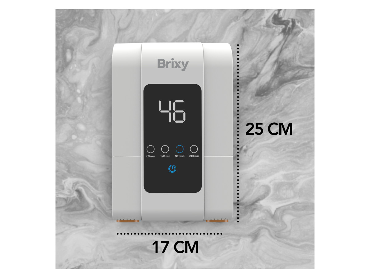 Brixy schoenendroger en verfrisser - White