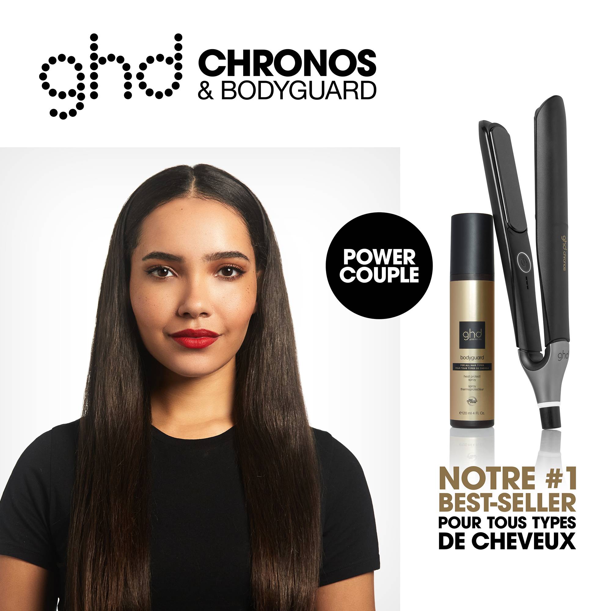 Spray thermoprotecteur Bodyguard tous types de cheveux / 120ml