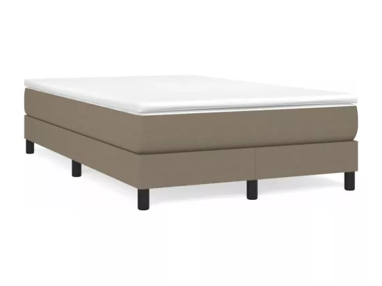 Sommier à lattes de lit Taupe 120x200 cm Tissu