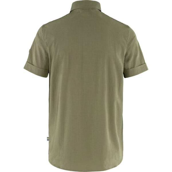 Chemise randonnée FJALLRAVEN ABISKO TREKKING SHIRT SS M LIGHT OLIVE