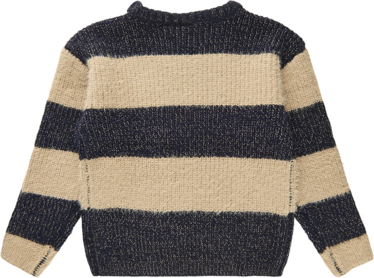 The New TNIsalina Knit Pullover Black beauty