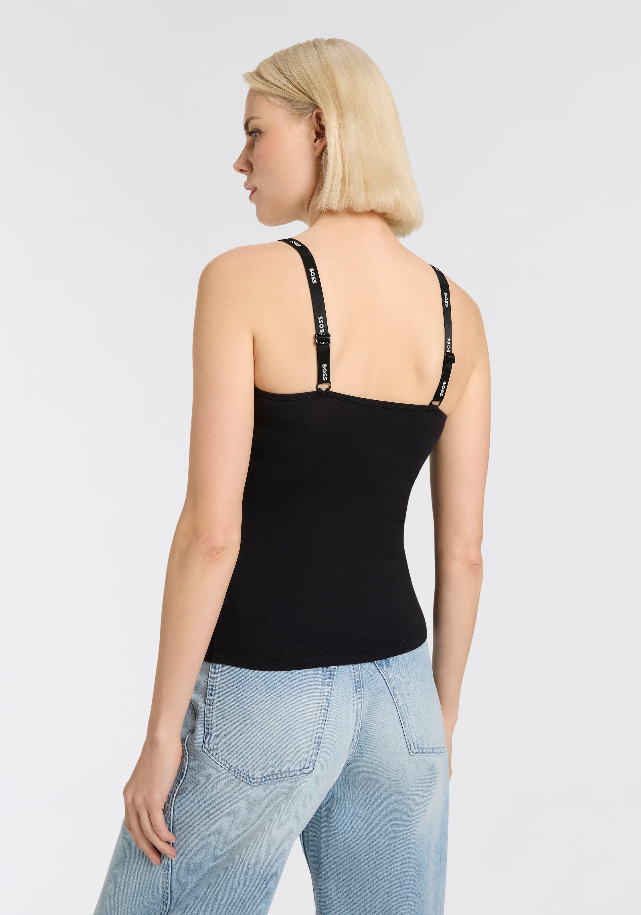 BOSS Tanktop »VEST CI 1«, mit Rundhalsausschnitt