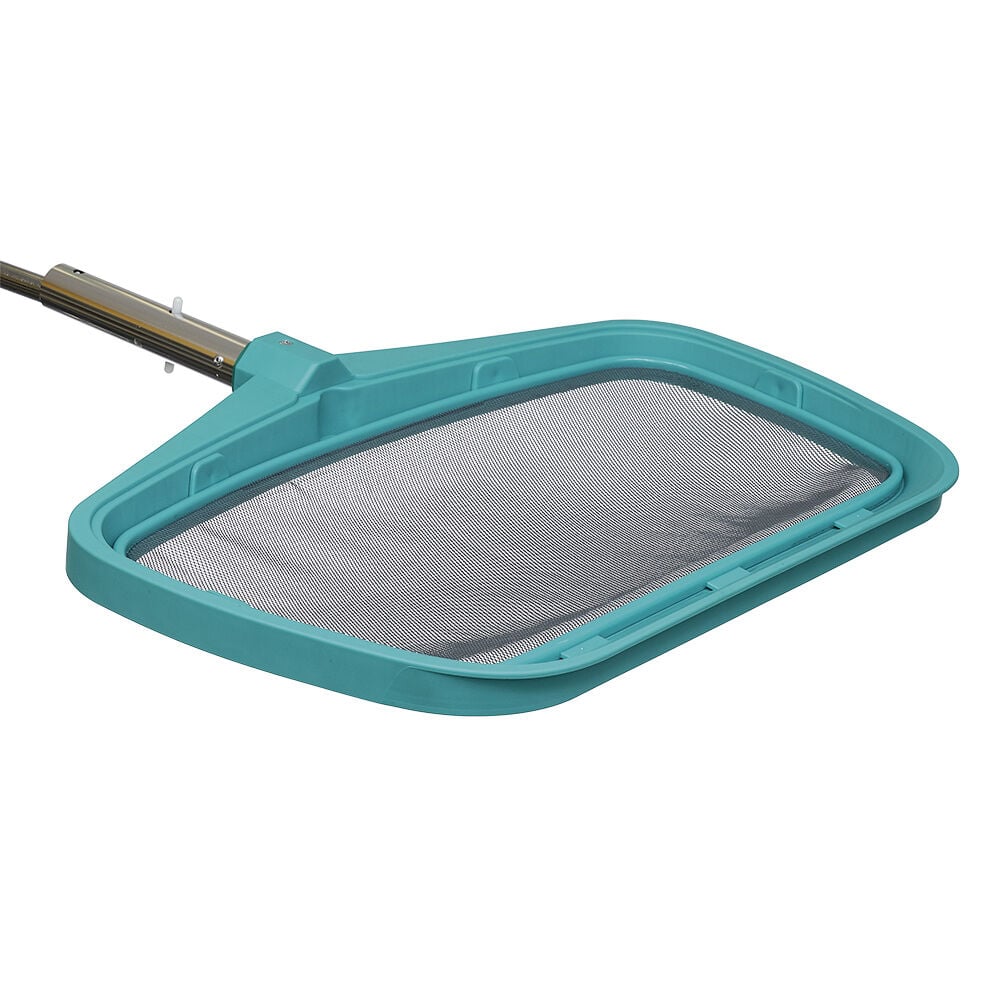 Epuisette 2 en 1 fond et surface piscine