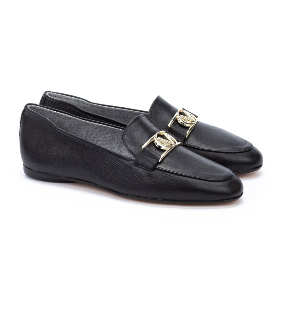 Mocassins Martinelli Amazonas em couro preto