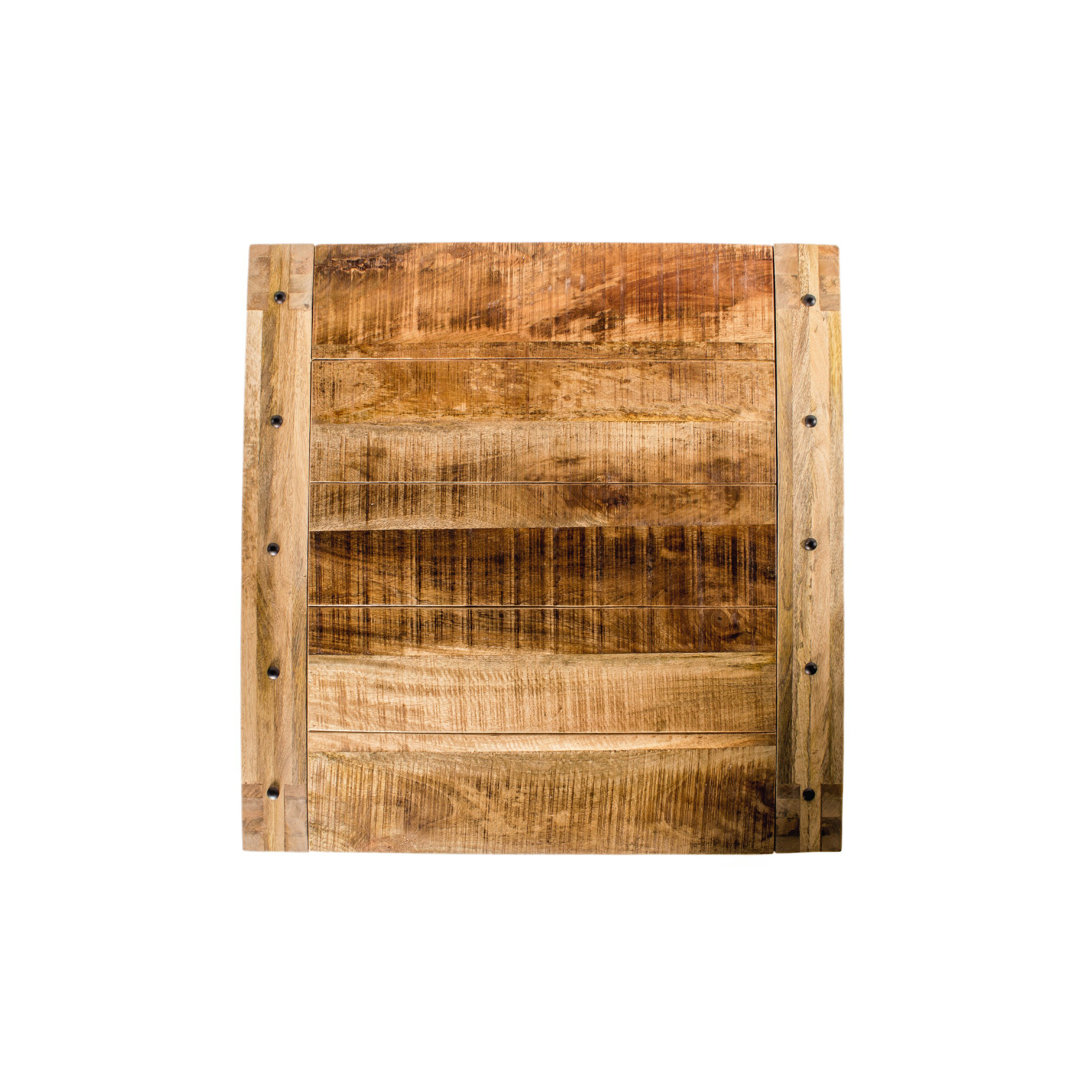 Couchtisch 'Mansfield', natur, L 90 cm, B 90 cm, H 40 cm von fischer's lagerhaus