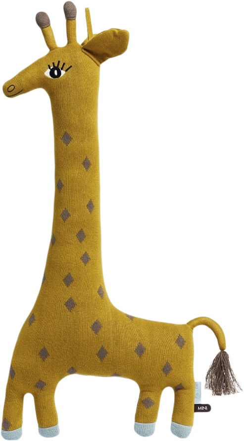 OYOY MINI Noah Giraffe Cushion Curry