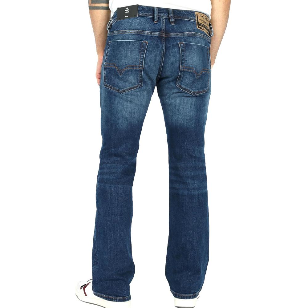 Diesel Jean Droit Bleu Homme Diesel Zatiny