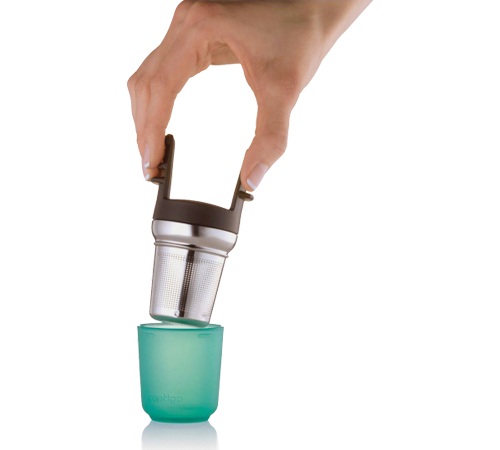 Mug isotherme Westloop argent 47 cl + infuseur à thé - CONTIGO