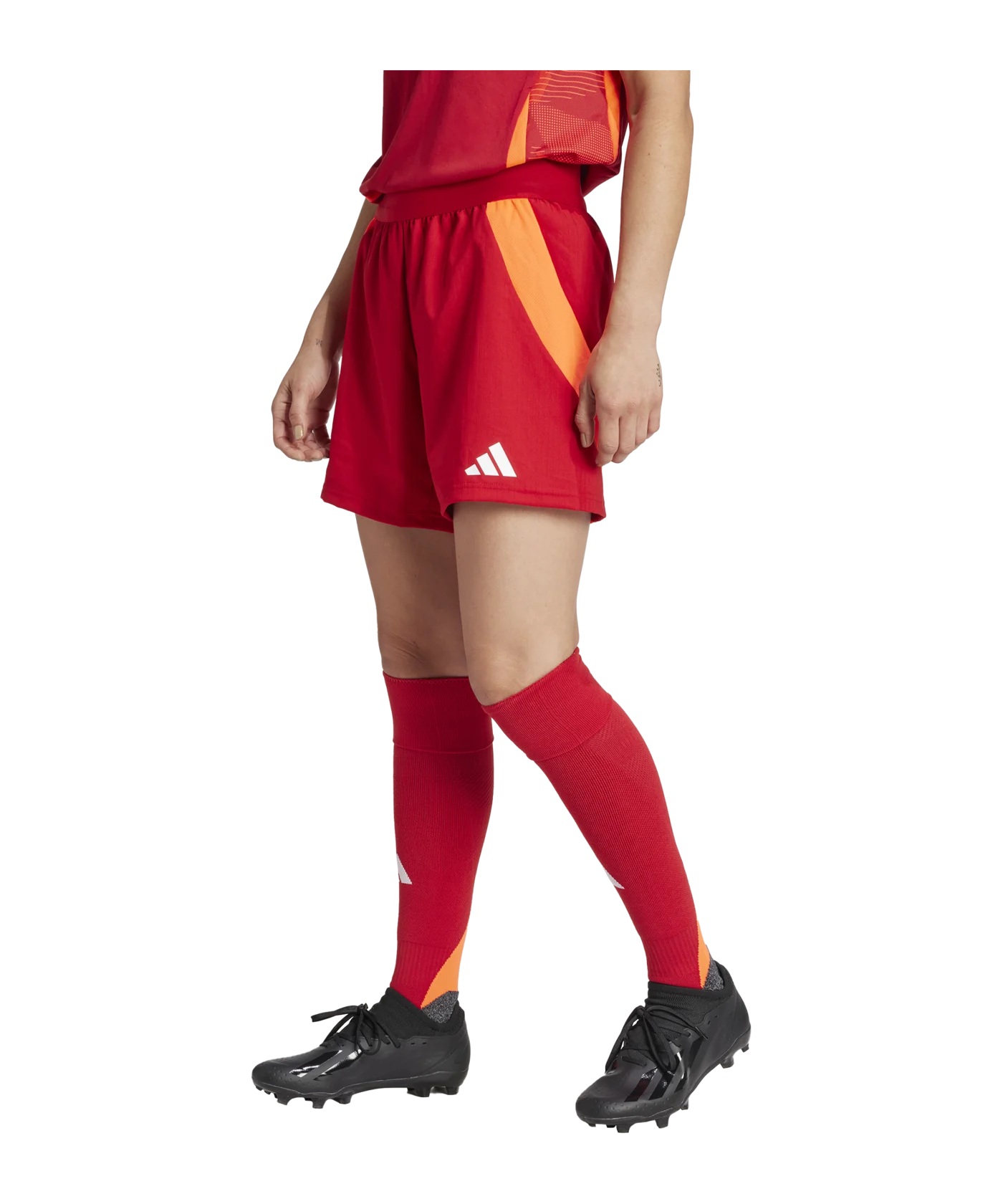 adidas Tiro 24 Competition Match Short Damen Rot