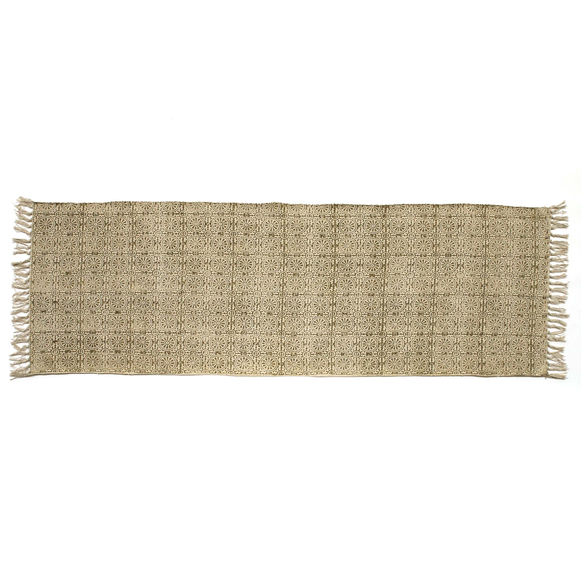 Läufer 'Rhea', handbedruckt, B 180 cm, L 60 cm von fischer's lagerhaus