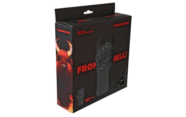 Grillhandschuhe »Feuermeister Premium BBQ Schwarz, Grösse 12«