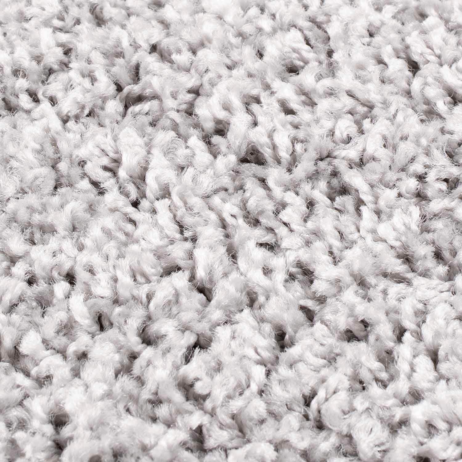 Carpet City Hochflor-Teppich »Shaggi uni 500« rechteckig 30 mm Höhe Läufer, Shaggy, Uni, Langflor, weich, Wohnzimmer, Schlafzimmer, Kinder
