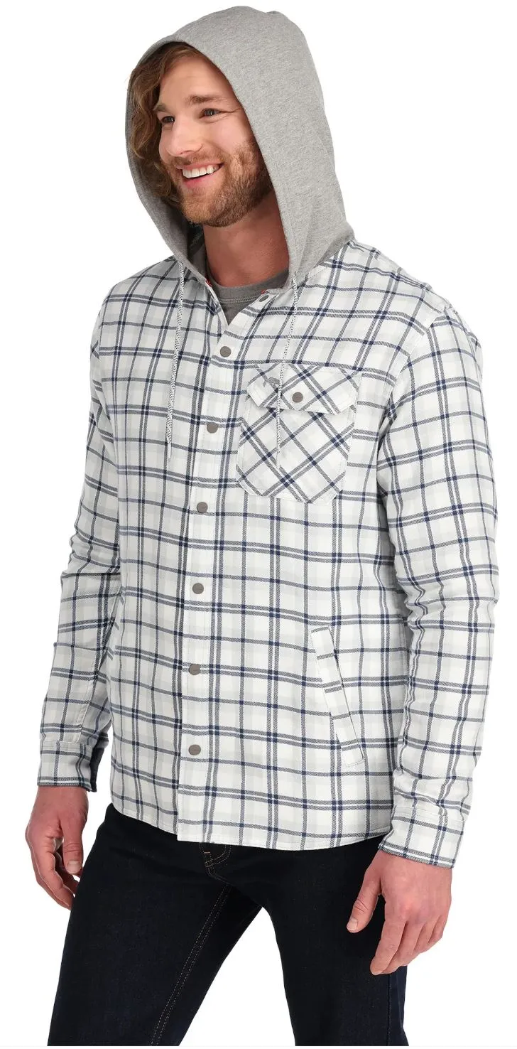 Simms Simms Santee Flannel Hoody Multicolored Stripe