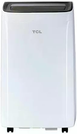 TCL Mobile Klimaanlage 9000 BTU TAC-09CPB/NZWHE Kühlen, Heizen, Entfeuchten, 24h-Timer, inkl. Abluftschlauch für Wohnzimmer, Büro, Schlafzimmer