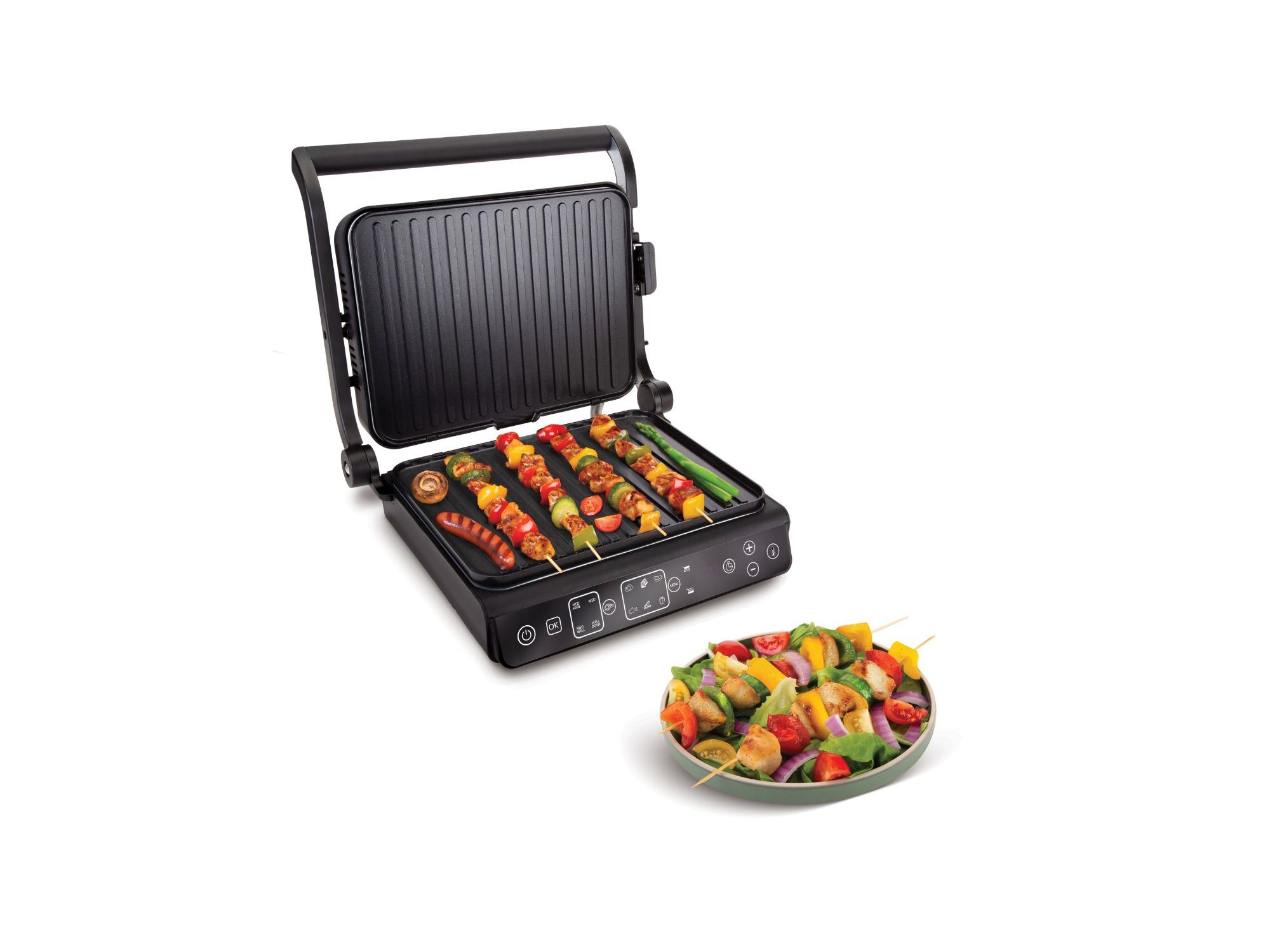 GRELHADOR 2 EM 1 QILIVE Q.5267 GRILL   WAFFLE