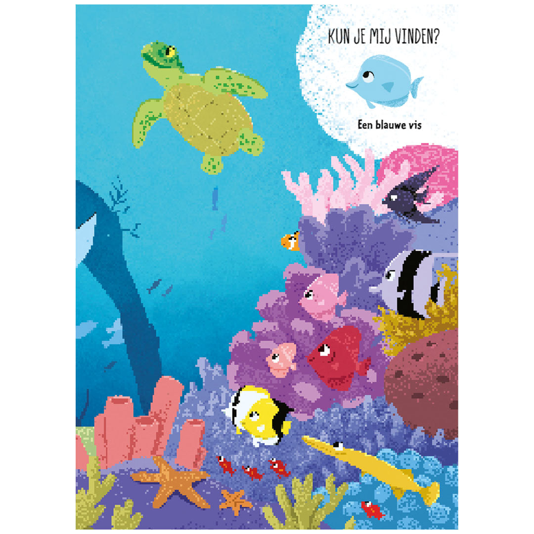 Uitgeverij rebo superstickers in de oceaan