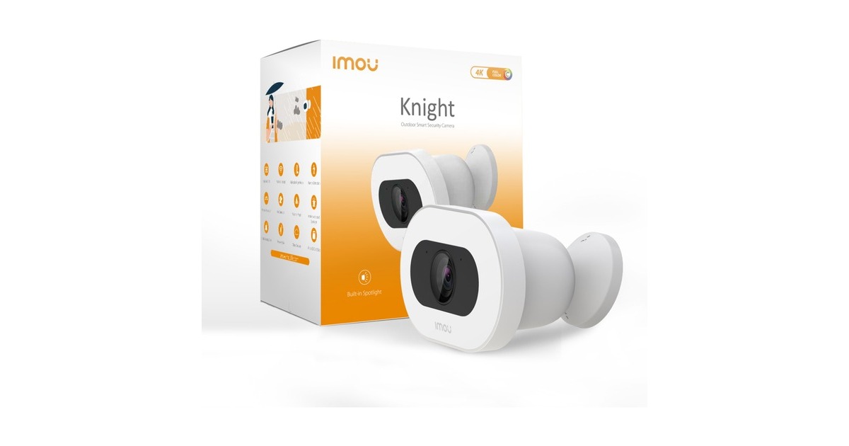ImouKnight beveiligingscamera  (4K, WiFi 6, AI Smart Detection, IP66)