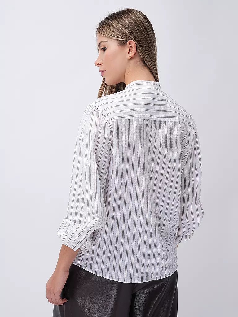 BOSS Bluse weiss