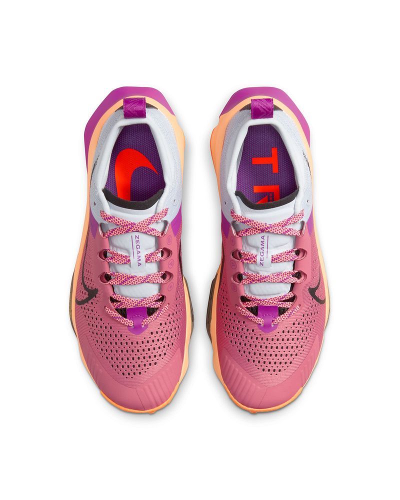 Chaussures de trail Nike Zegama Rose & Violet pour femme