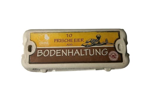 Frische Eier aus Bodenhaltung