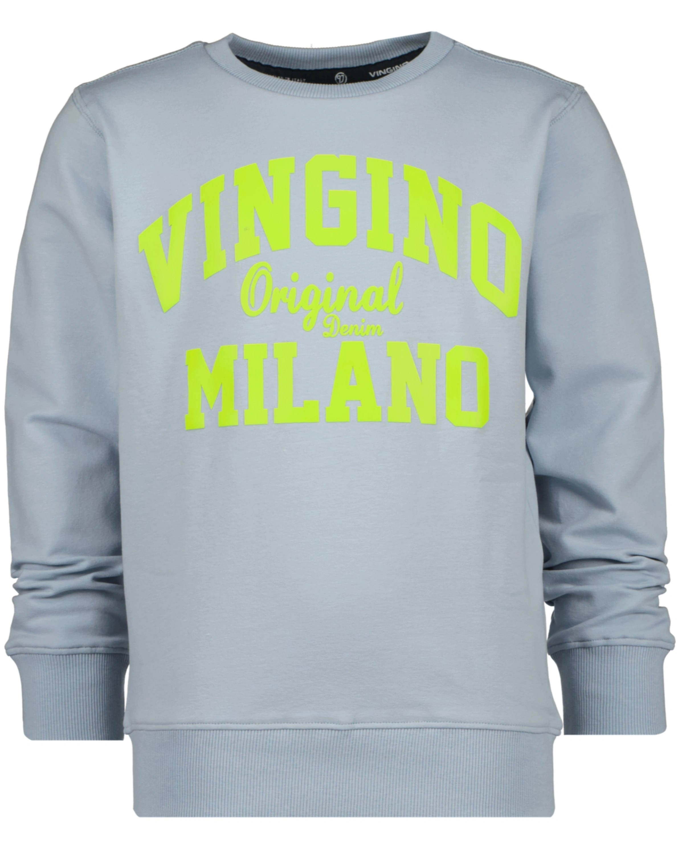 Sweatshirt MILANO CREW in misty blue