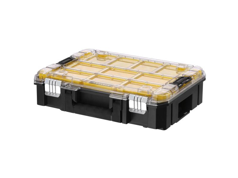 Stanley Fatmax Organizer TSTAK 10 Fächer Organizer mit transparentem Deckel