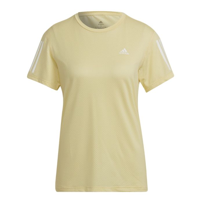 adidas Dame T-shirts Own The Run Cooler Tee Gul