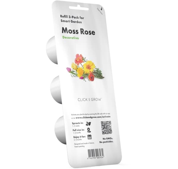 Click & Grow Smart Garden refill Moss Rose 3stk