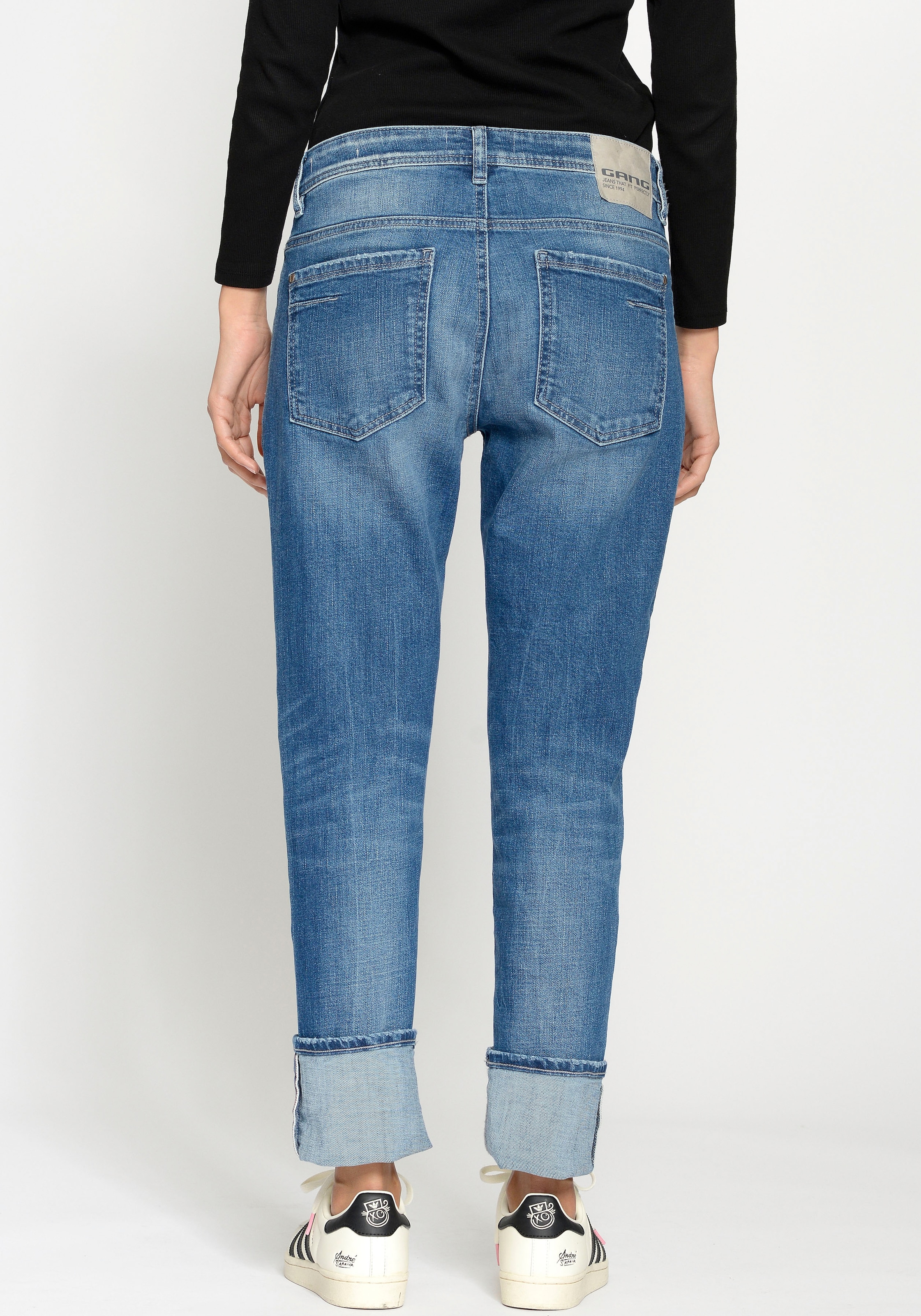 GANG Boyfriend-Jeans »94NICA WORKER« cooler, androgyner Look