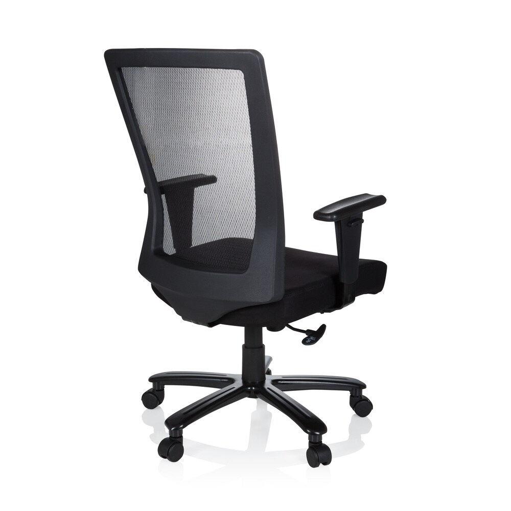 XXL Drehstuhl XXL EXTENDER Stoff/Netzstoff mit Armlehnen (höhenverstellbar) hjh OFFICE