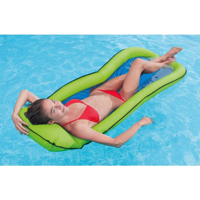 Intex - Schwimmliege mit Netz - Wasserhängematte - 1 Stück