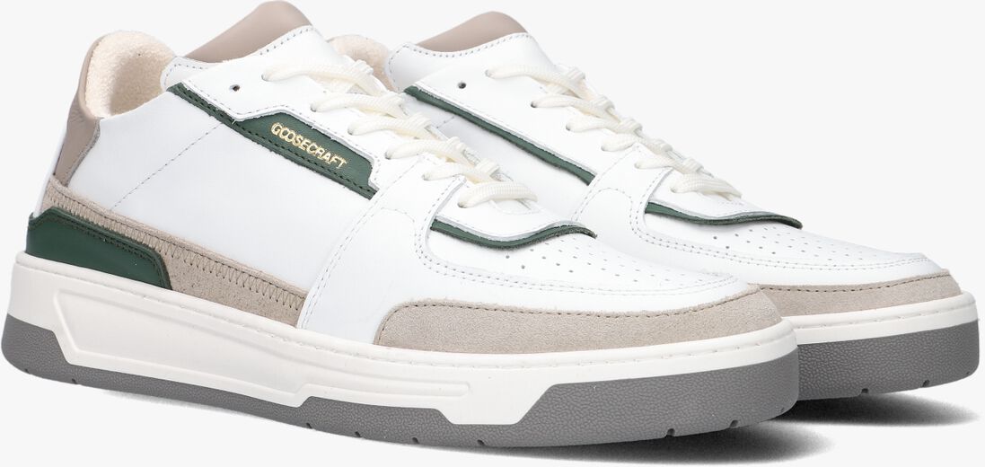 GOOSECRAFT witte goosecraft lage sneakers blake men