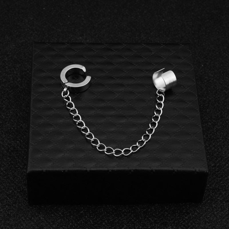Juanitro - Oorbel met ketting en clip