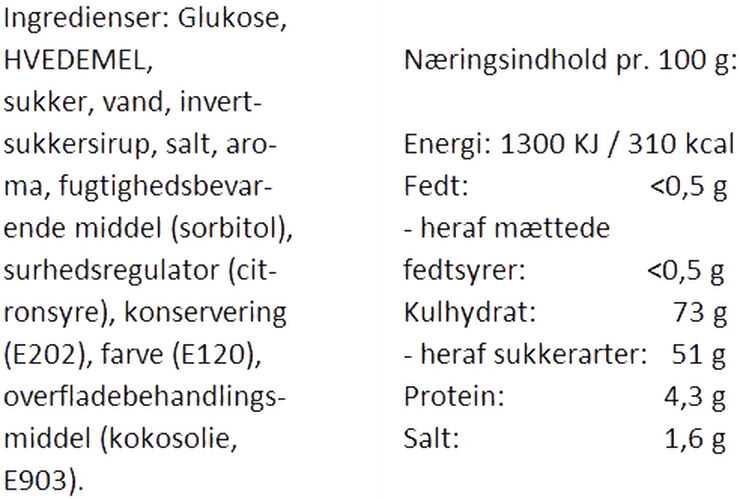 Almuegaarden Hindbær Nostalgi (blødt slik - uden gelatine)