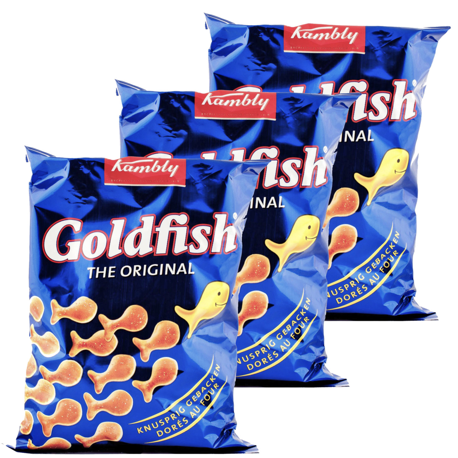 Kambly Goldfish gesalzen 3x160g