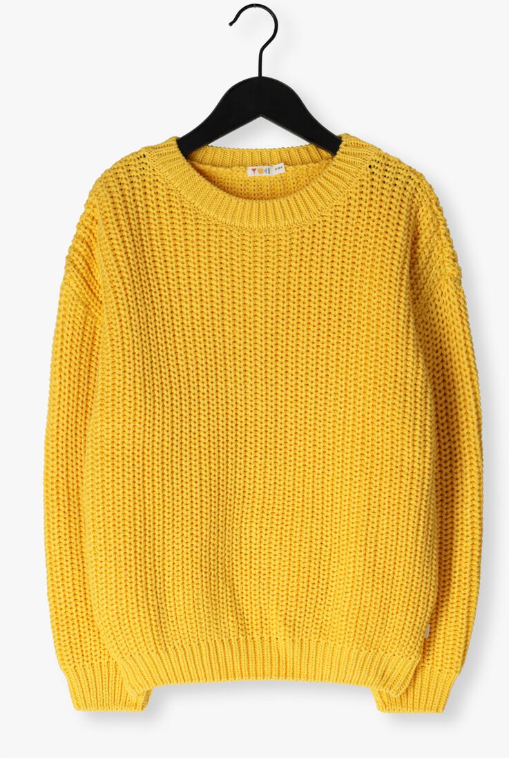 YUKI KIDSWEAR gele yuki kidswear trui chunky knitted sweater