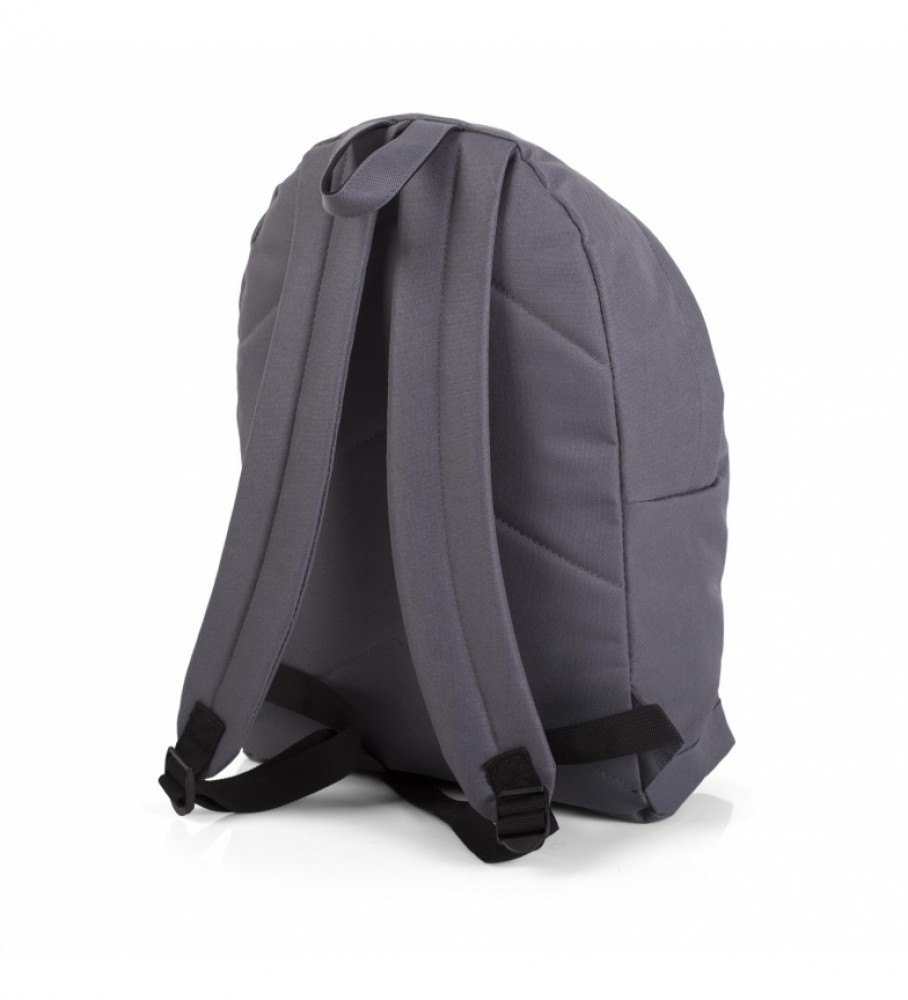Mochila e estojo ITACA cinza - 31x43x14cm -