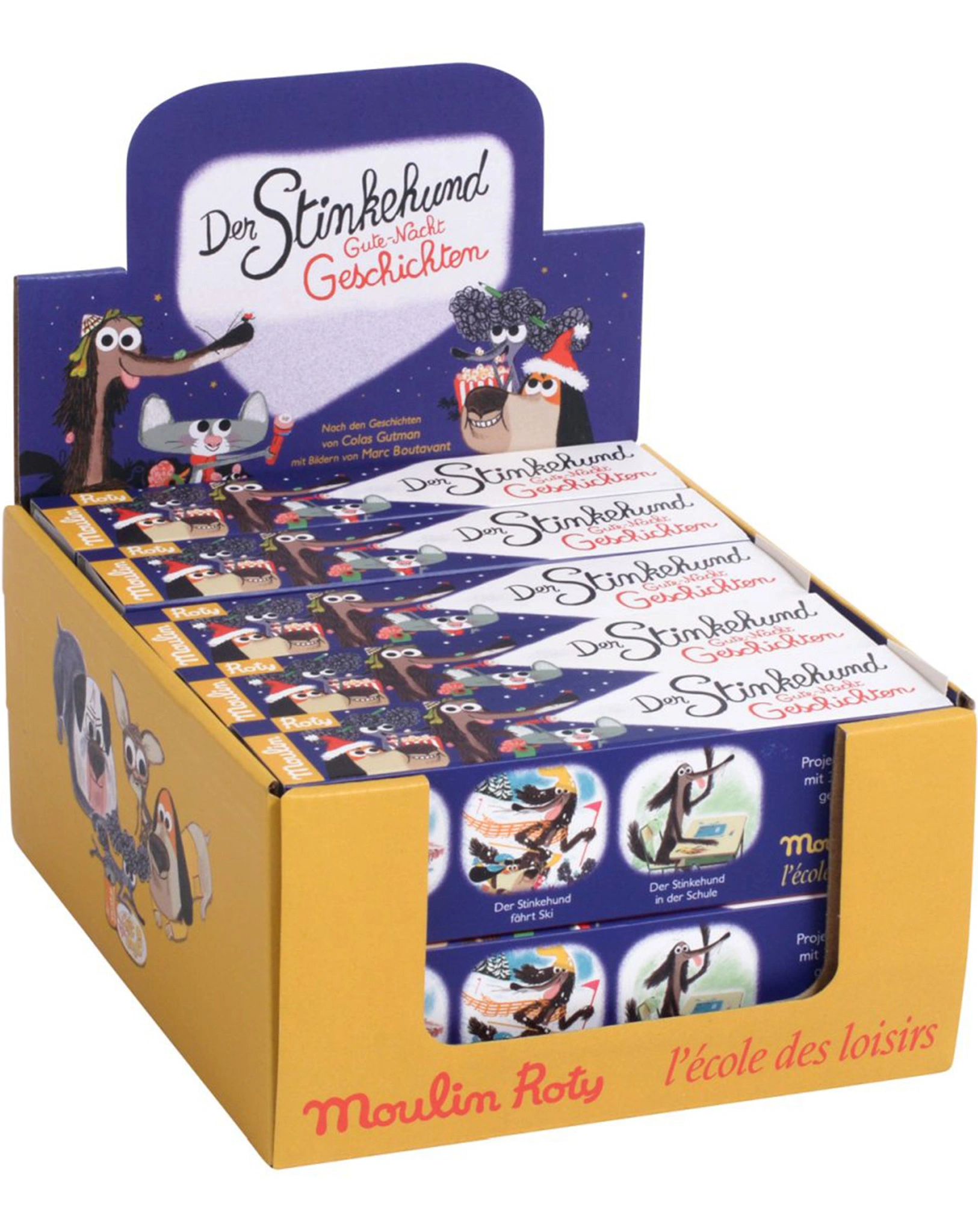 Projektor-Taschenlampe DER STINKEHUND zum Geschichtenerzählen