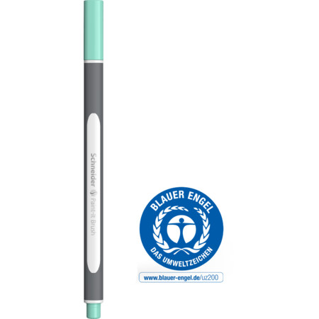 Schneider Paint-It 070 Brush pen - turquoise pastel - Brush