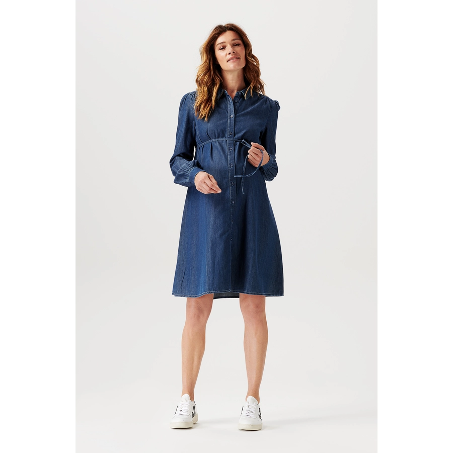 Noppies Still-Kleid Oberlin Vintage Blue