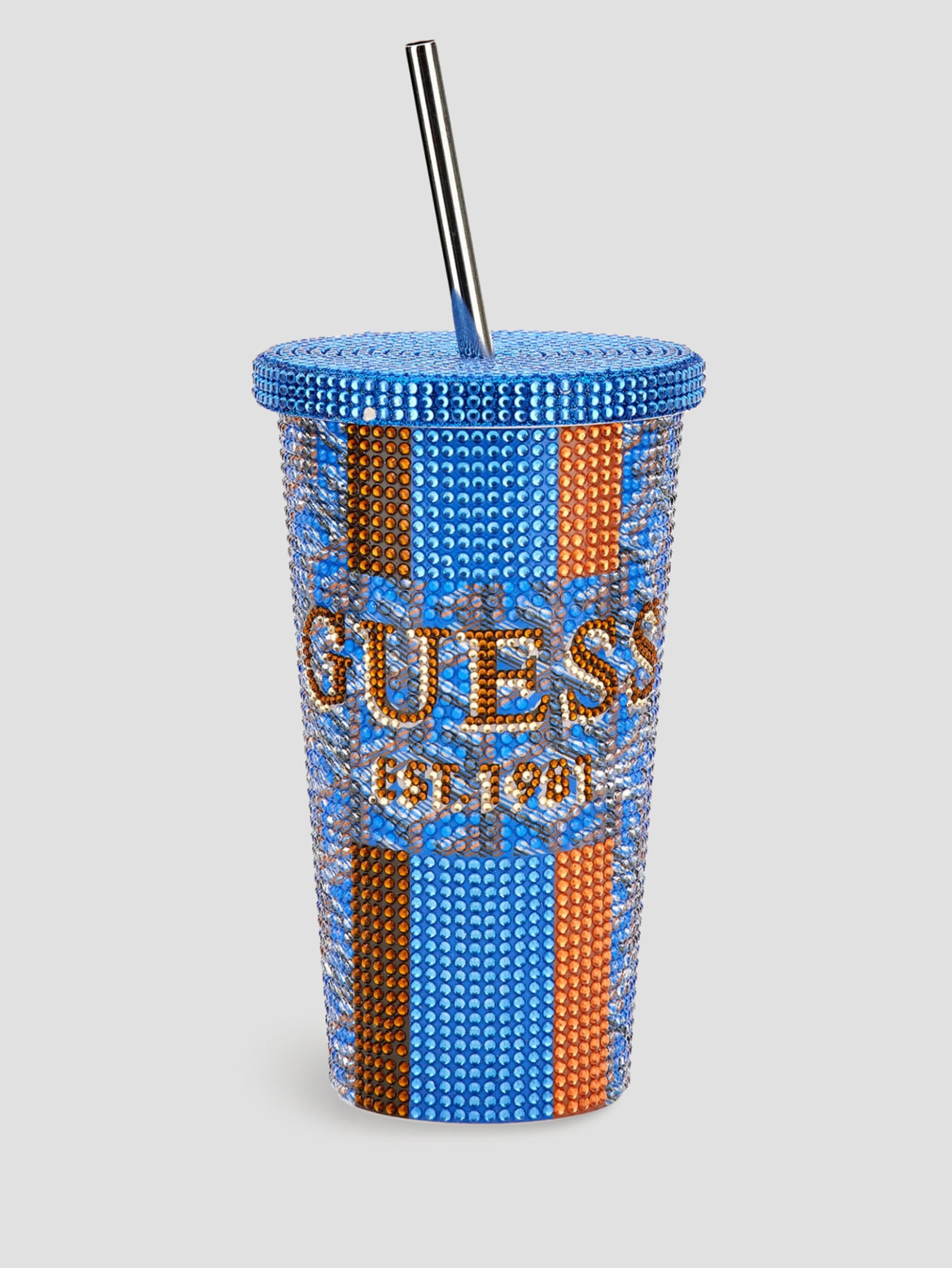 Copo térmico de viagem com o logotipo da G Cube